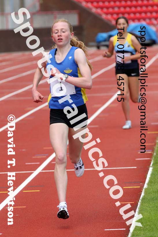 3000 metres, 2021 Northumberland, Durham and Cleveland Schools. Photo: David T. Hewitson/Sports for All Pics